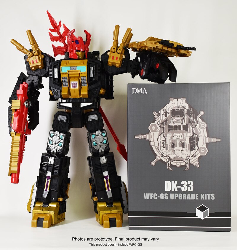 DNA Design DK-33 Transformers Legacy Black Zarak Upgrade Kit Annocuned